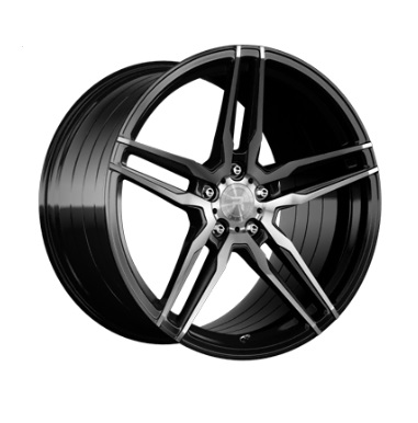 R10 Tinted Black 10x20 5/112 ET45 CB66,6 60°