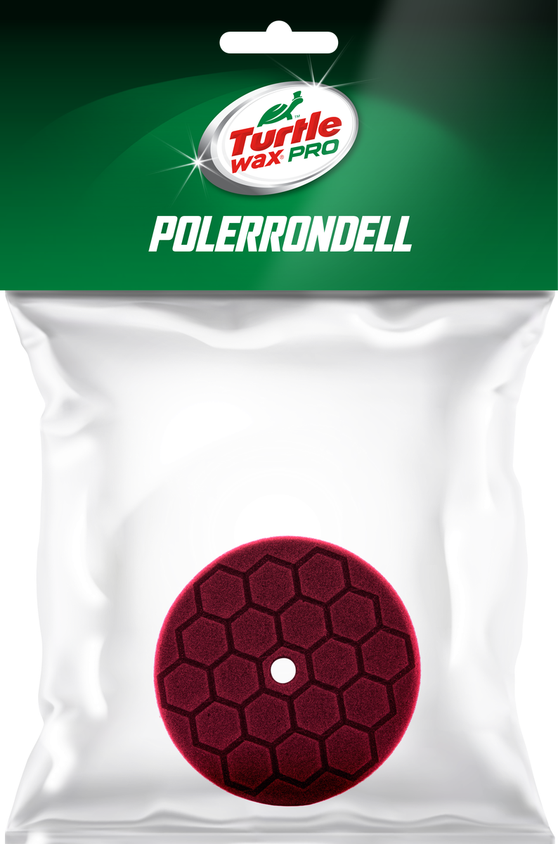 Turtle Wax Polérrondell Vinröd 95/75x25 mm HEX/CONE, alternativ vy 3