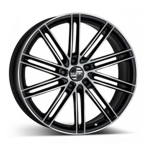 Leipzig blk/pol 9,5x22 5/130 ET68 CB71,6