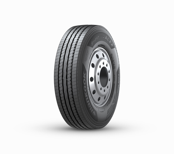 Hankook Smart Touring AL22 styrdäck för buss, snett framifrån
