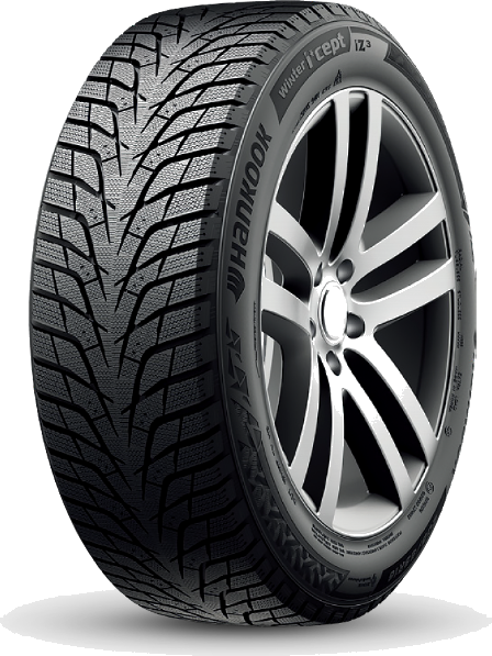 Hankook Winter i*cept iZ3 friktionsdäck, snett framifrån