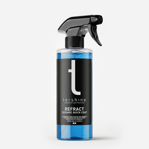 Tershine Refract Keramiskt spraylackskydd 500 ml, snett framifrån