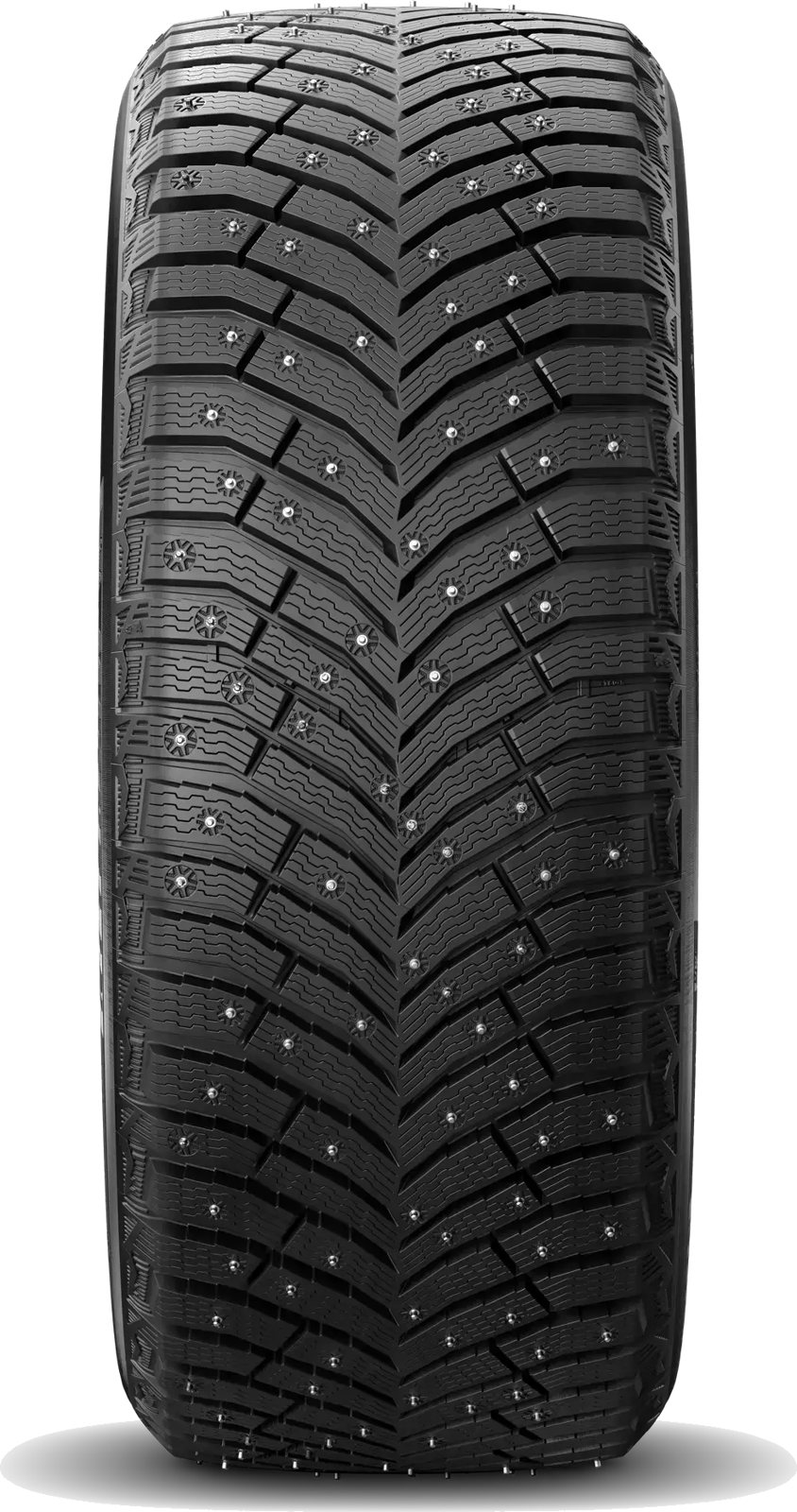 Michelin X-Ice North 4 dubbdäck, slitbana framifrån