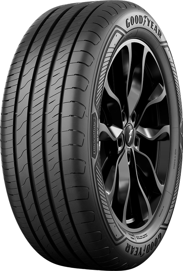 Goodyear EfficientGrip 2 SUV sommardäck, snett framifrån