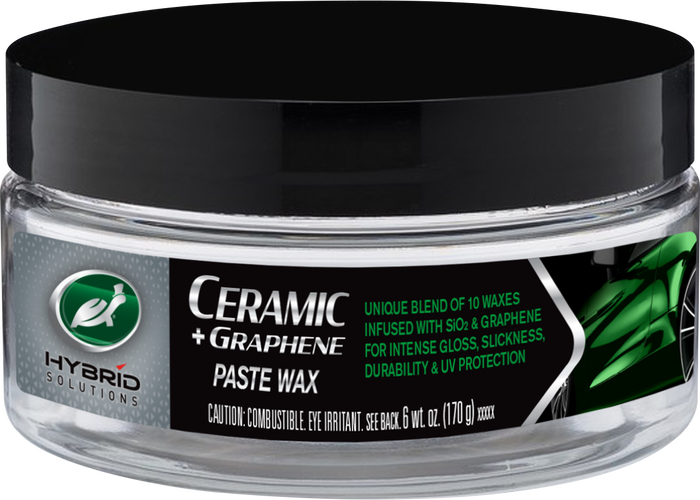 Turtle Wax HS Ceramic + Graphene Paste Wax 156 g Kit, produktbild framifrån