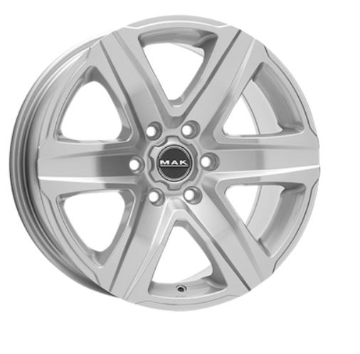 Stone6 silver 6,5x16 6/130 ET62 CB84,1