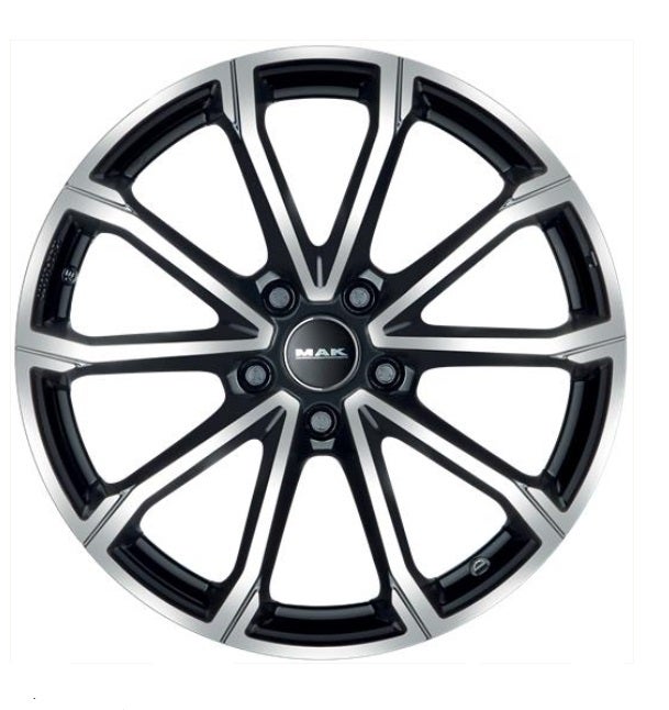 DaVinci blk/pol 7x18 4/108 ET25 CB65,1