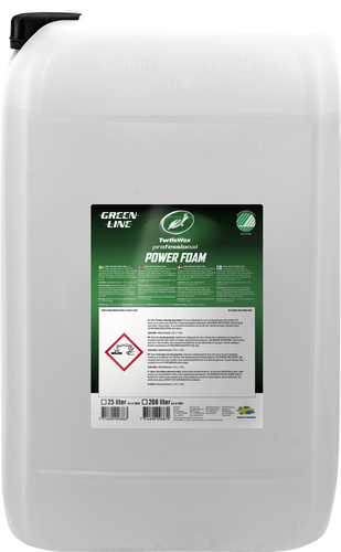 Turtle Wax Pro Greenline Power Foam 25 L, produktbild framifrån