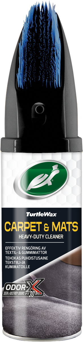 Turtle Wax Power Out Carpet & Rubber 400 ml, produktbild framifrån
