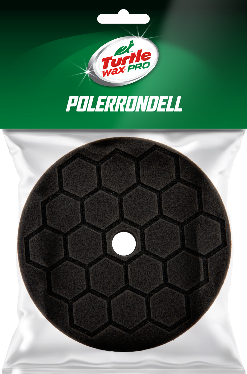 Turtle Wax Polérrondell Svart 170/150x25 mm HEX/CONE, alternativ vy 2