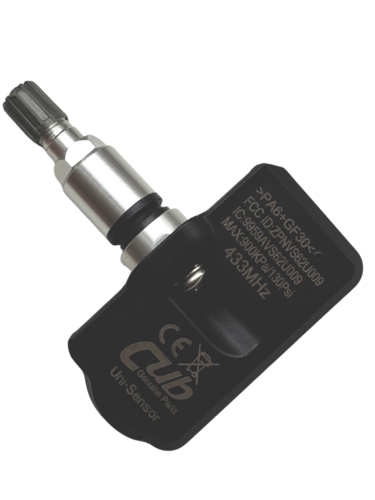 TPMS-SENSOR CUB 433MHz METALLVENTIL