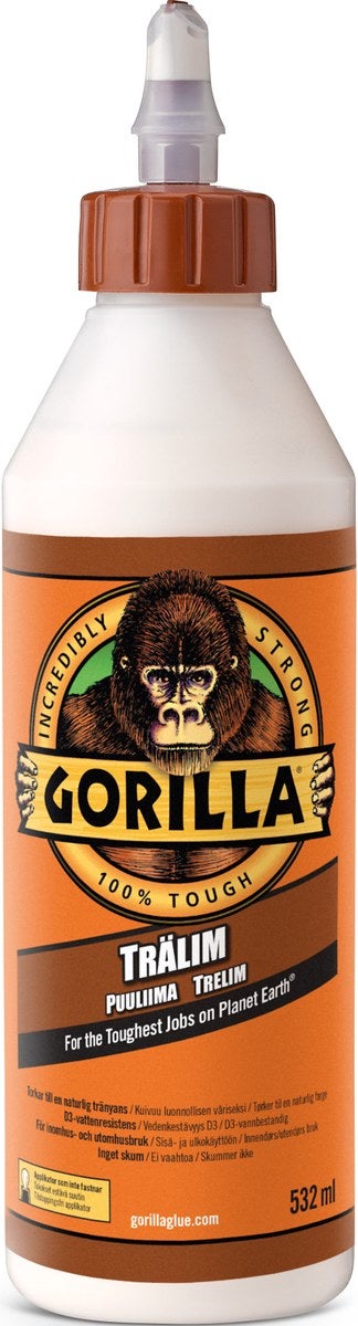 Gorilla Trälim 532 ml, produktbild