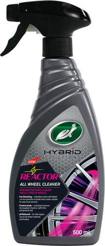 Turtle Wax HS Reactor All Wheel Cleaner 500 ml, produktbild framifrån