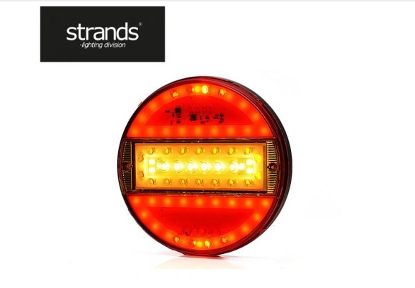 Strands Rund LED 5 kammare 12-24V