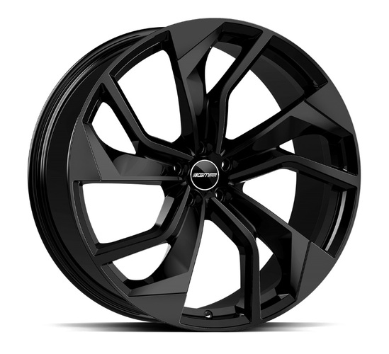 Rebel Glossy Black 9,5x21 5/112 ET36 CB66,5 R14