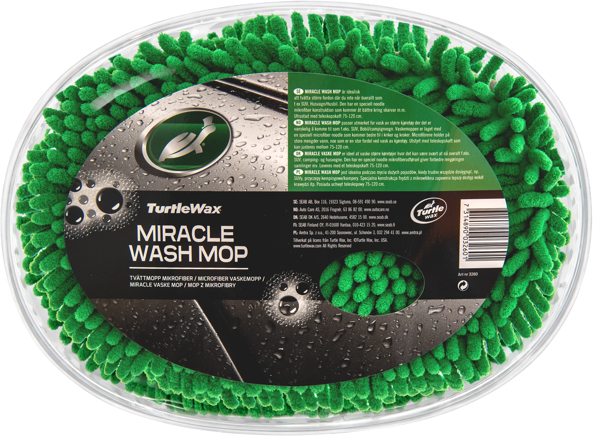 Turtle Wax Miracle Wash Mop, produktbild framifrån