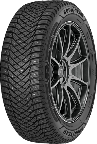 Goodyear UltraGrip Arctic 2 SUV dubbdäck, snett framifrån