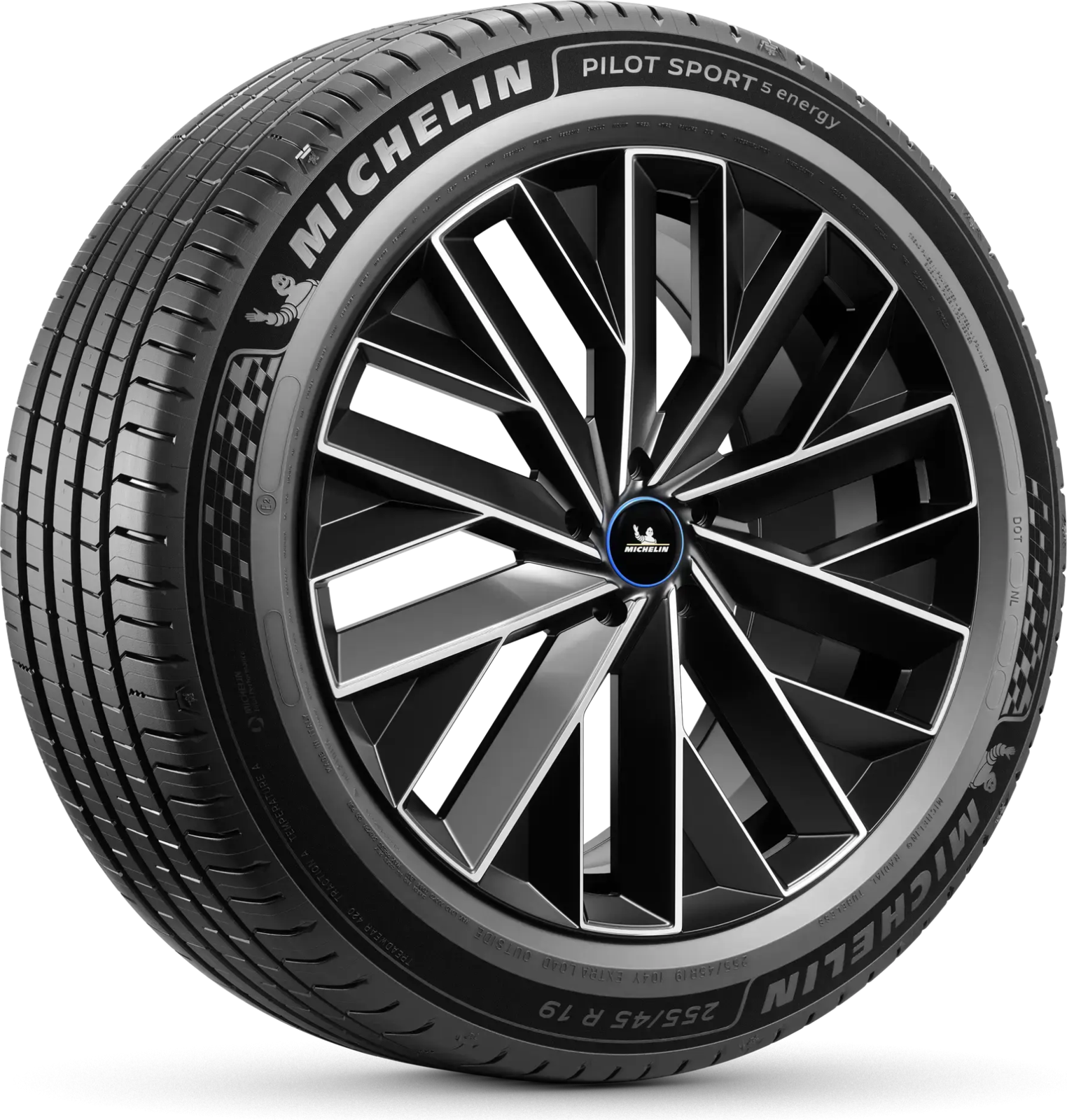 Michelin Pilot Sport 5 Energy sommardäck, snett framifrån
