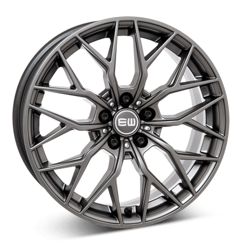 EW Viper-X aluminiumfälg matt gunmetal, rakt framifrån
