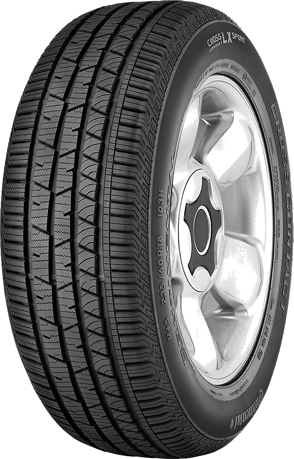 Continental CrossContact LX Sport sommardäck för SUV, snett framifrån