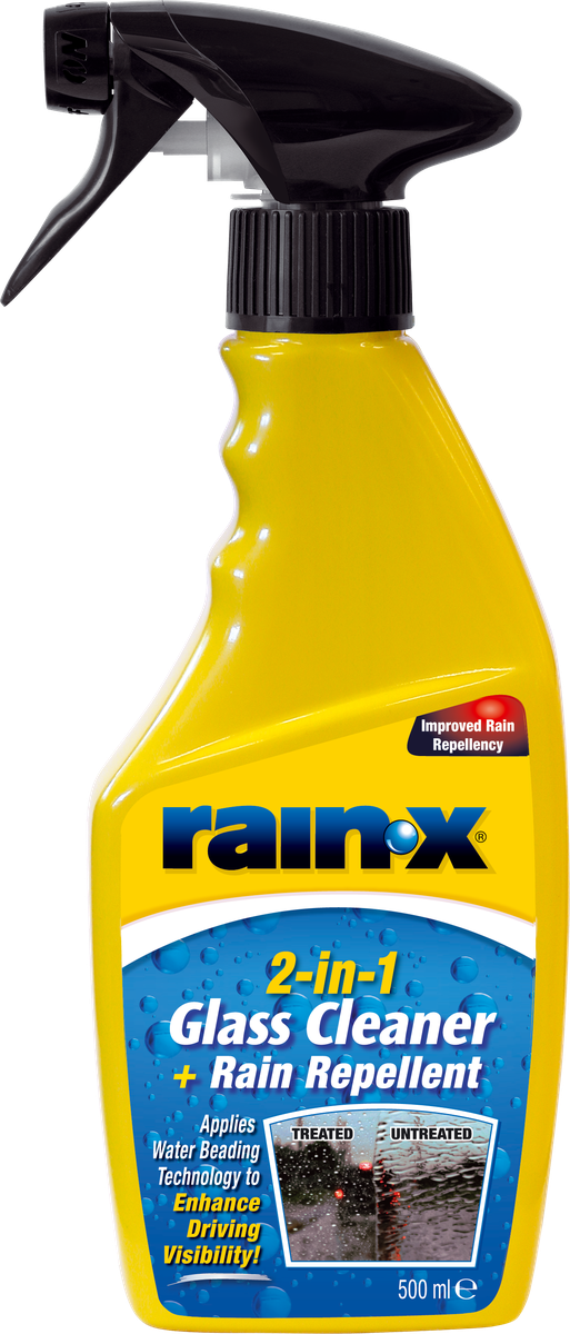 Rain-X 2-in-1 Glass Cleaner & Rain Repellent 500 ml, produktbild