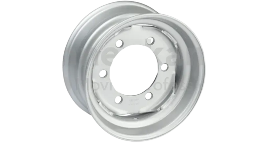 Fälg 6.75x14.5 6/161/205 ET0 Silver Ø21,5