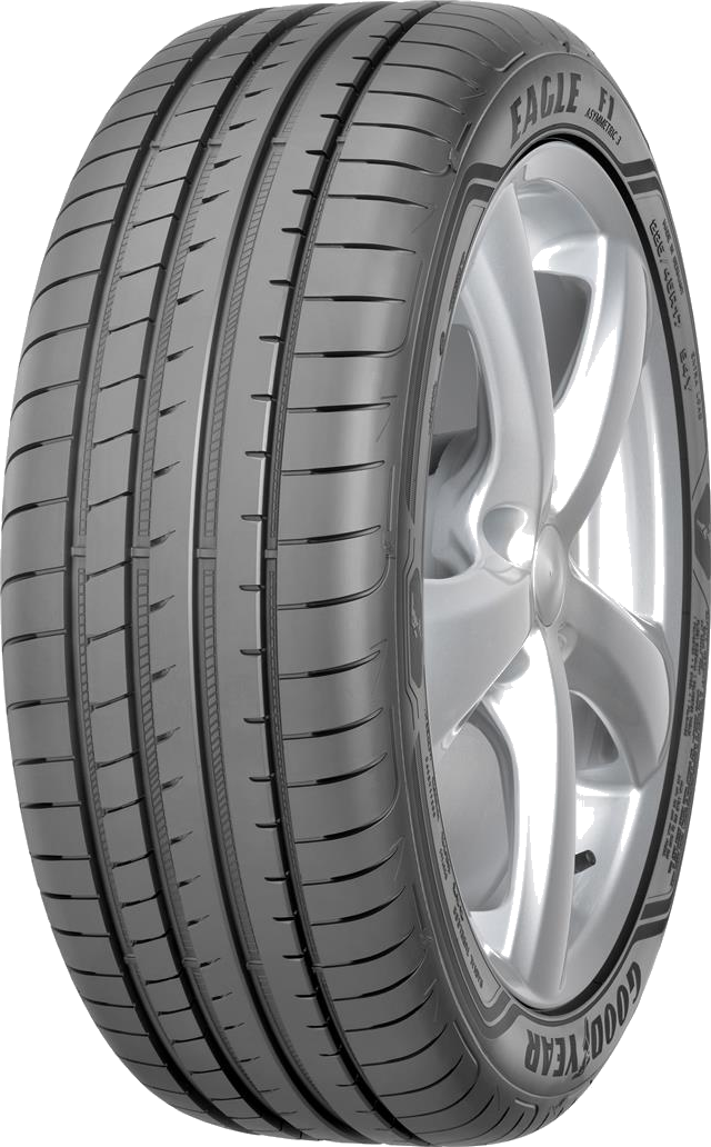 Goodyear Eagle F1 Asymmetric 3 sommardäck, snett framifrån