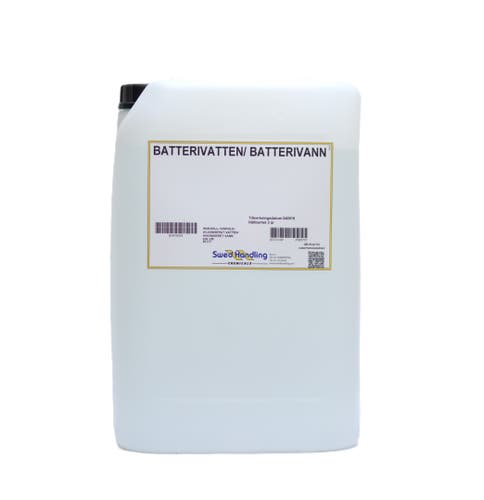Batterivatten 25 L dunk
