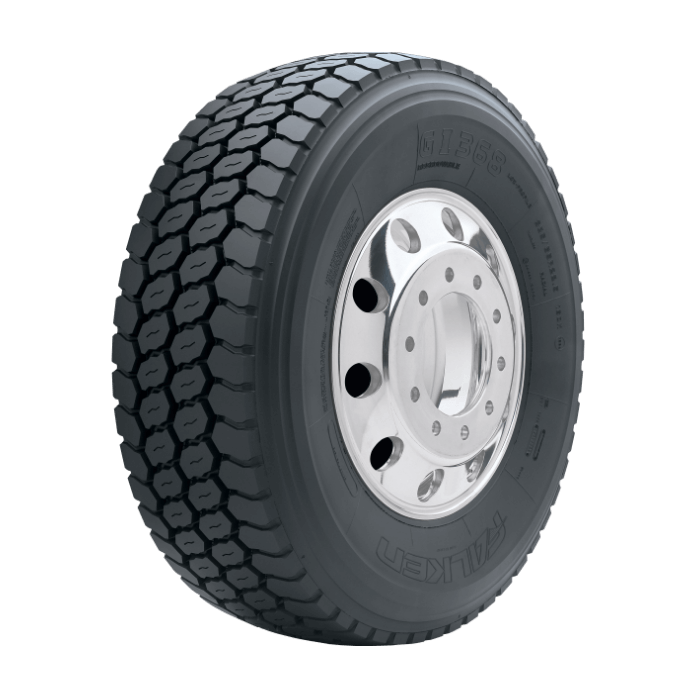 Falken GI 368 trailerdäck för lastbil, snett framifrån