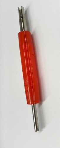 VENTILNÅLSNYCKEL (RÖD PLAST) 