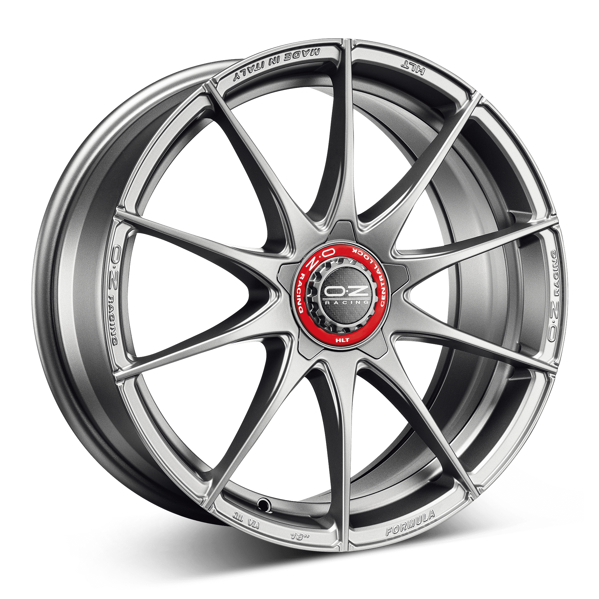 OZ Formula HLT aluminiumfälg, rakt framifrån