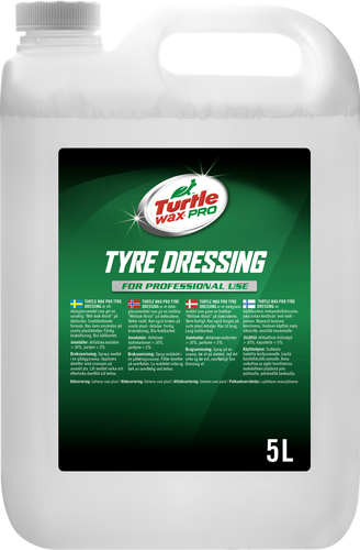Turtle Wax Pro Tyre Dressing 5 L, produktbild framifrån