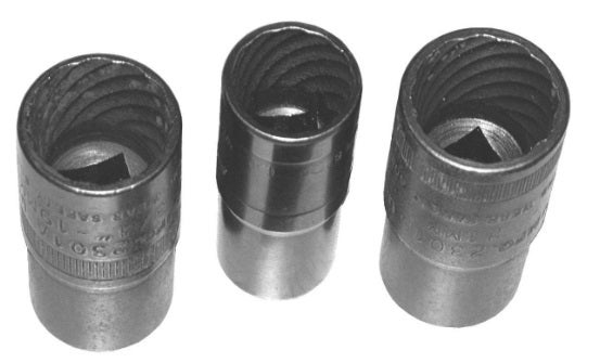 LÅSKNÄCKARE 3 hylsor