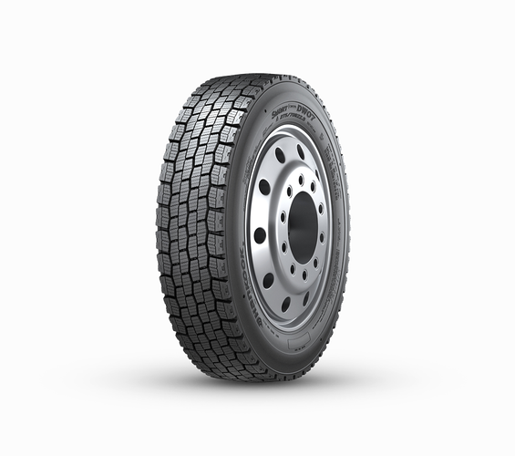 Hankook Smart Control DW07 vinter-drivdäck för lastbil, snett framifrån