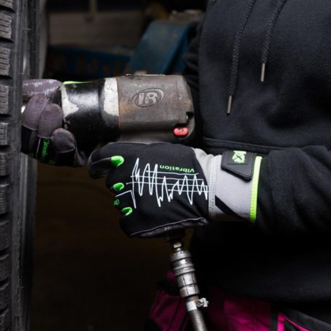 VIBRATIONSHANDSKE SYNTET ST9