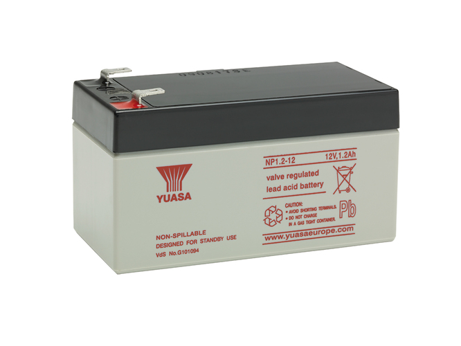 NP1.2-12 Yuasa AGM Batteri