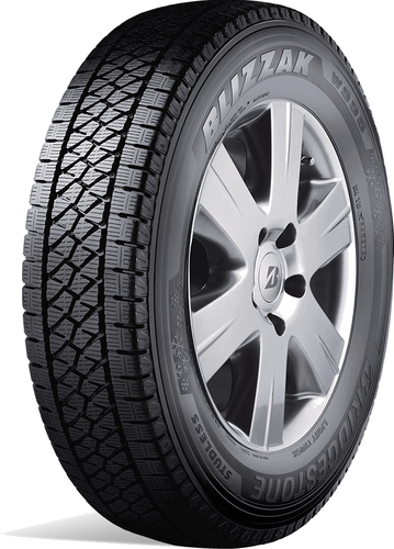 Bridgestone Blizzak W995 friktionsdäck för transportbil, snett framifrån