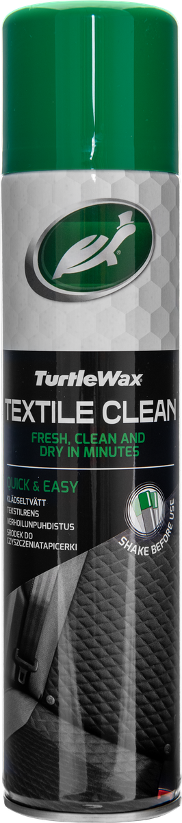 Turtle Wax Textile Clean 300 ml, produktbild framifrån
