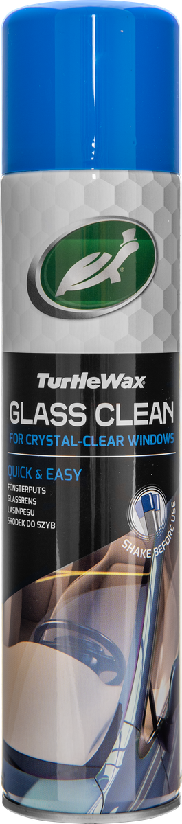 Turtle Wax Glass Clean 400 ml, produktbild framifrån