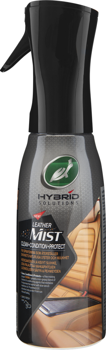 Turtle Wax HS Mist Leather Conditioner & Cleaner 591 ml, produktbild framifrån