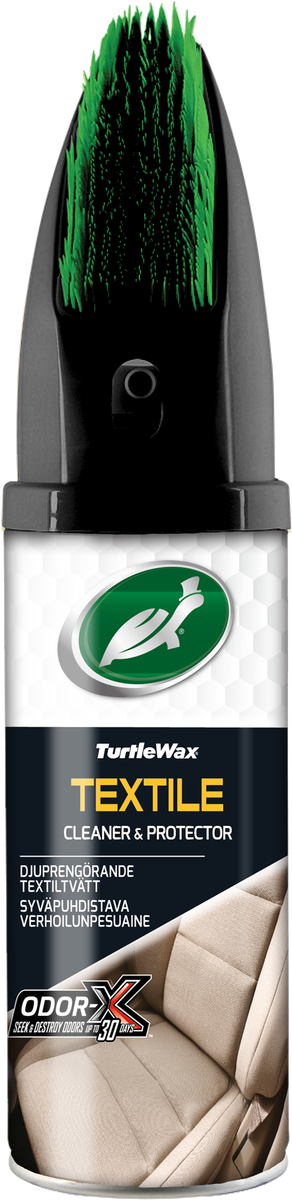 Turtle Wax Power Out Textile Clean & Protect 400 ml, produktbild framifrån