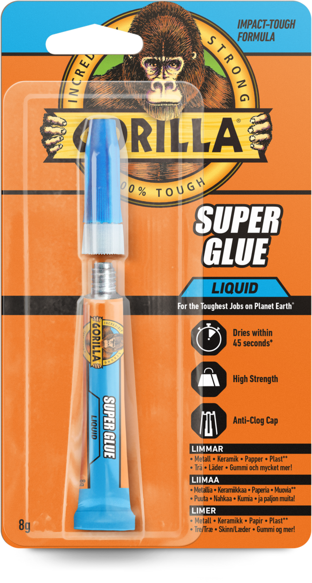 Gorilla Superlim 8 g, produktbild