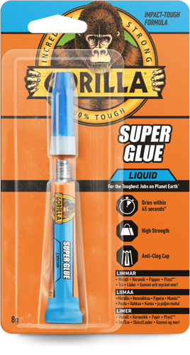 Gorilla Superlim 8 g, produktbild