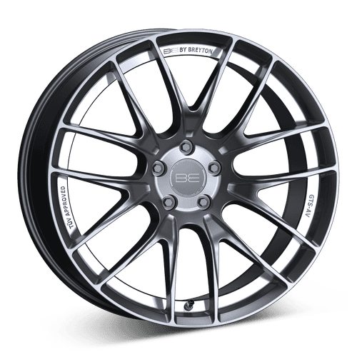 Breyton BE GTS-AV aluminiumfälg matt gunmetal, rakt framifrån