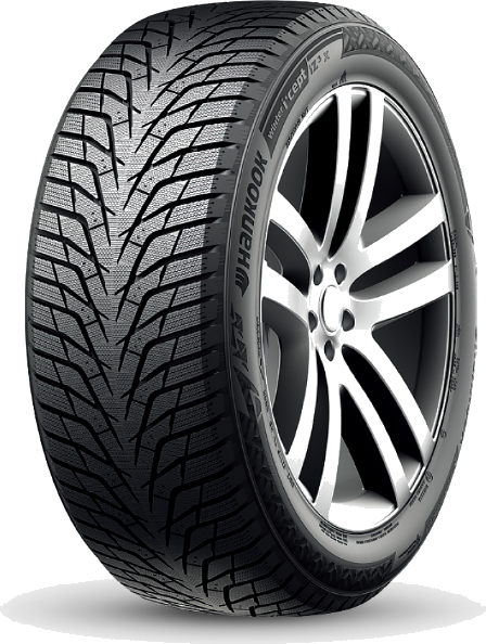 Hankook Winter i*cept iZ3 X friktionsdäck för SUV, snett framifrån
