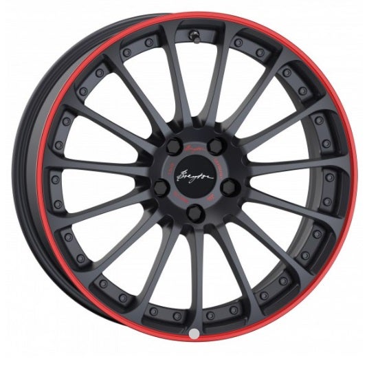 Magic CW M.Grey/Red 7,5x18 5-112 E48 C66,5