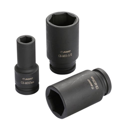 VERKTYG, KING HYLSA 22mm 1/2" (284-B19L-K22)