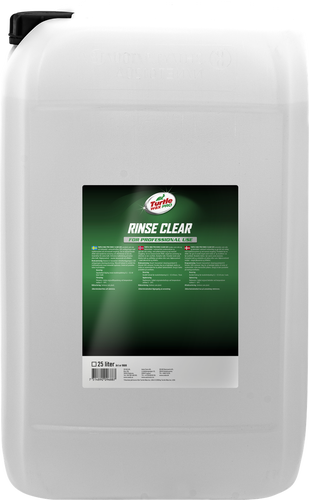Turtle Wax Pro Rinse Clear 25 L, produktbild framifrån