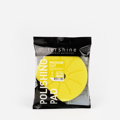 Tershine Polertrissa Medium Cut 125 mm, snett framifrån