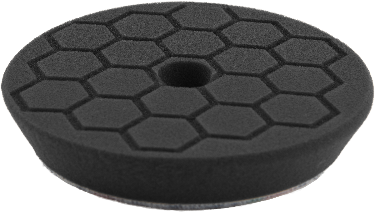 Turtle Wax Polérrondell Svart 150/130x25 mm HEX/CONE, produktbild framifrån